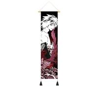 CosplayStudio Grand tableau déroulant Death Note - Anime Kakemono - Poster mural L - 130 x 33 cm - L Lawliet