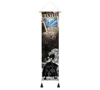 CosplayStudio Mugiwara Kakemono Grand poster mural One Piece Monkey D. Luffy 130 x 33 cm Motif pirate de la ruche 130 x 33 cm