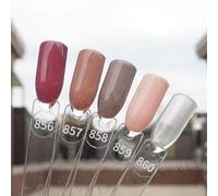 Cosplus - Da Vinci Color Code Nail Gel Polish Madonna Of The Carnation 858 Grey Brown