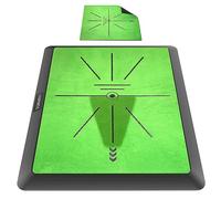 COSPORTIC Golf Hitting Mat, Golf Training Mat for Swing Path Feedback Detection Batting,Extra Replaceable Golf Practice Mat 16"x12", Golf Gifts for Men Women for Home Indoor Outdoor