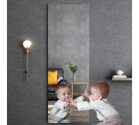 Cosrogo Miroir en Acrylique Pleine Longueur (40 x 120 cm, Une pièce) fabriqué en matériau Acrylique léger, il Offre Une Excellente clarté et Une visualisation sans Distorsion