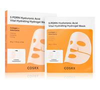 Cosrx 5 PDRN Hyaluronic Acid Vital Hydrating Hydrogel Mask masque hydrogel intense pour une peau lumineuse et lisse 34 g