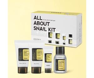COSRX - All About Snail Trial Kit - Kit découverte routine mucine d'escargot
