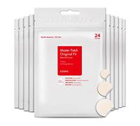 COSRX Autocollants hydrocolloïdes absorbants pour boutons de traitement localisés Master Patch Original Fit, 3 tailles, blanc, 240 pièces (paquet de 10)