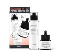 COSRX Ensemble booster de niacinamide 15 % peptide - Exclusivité Amazon - Ensemble de soins de la peau coréen, coffrets cadeaux, bas de Noël pour femme, sérum à la niacinamide, sérum pour le visage