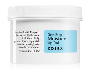 Cosrx One Step Moisture disques exfoliants visage pour un effet naturel 70 pcs