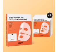 COSRX Masque hydrogel visage – 5 PDRN et 8 acides hyaluroniques – 3 masques
