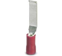 Cosse à embout Phoenix Contact 3240015 modèle plat, forme de crochet 1.50 mm² partiellement isolé rouge 100 pc(s)
