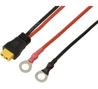 Cosse à œillet pour câble de raccordement XT60 0,25 M. TC-13619316 noir, rouge TRU COMPONENTS Contenu: 1 pc(s)