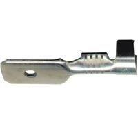 Cosse à languette mâle 2.8 x 0.8 mm Vogt Verbindungstechnik 379908.60 180 ° non isolé métal