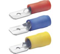 Cosse à languette mâle 2.80 x 0.80 mm Klauke 8201B partiellement isolé rouge