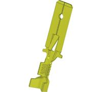 Cosse à languette mâle 6.3 x 0.8 mm Vogt Verbindungstechnik 3836z08.60 anti-vibrations 180 ° non isolé laiton