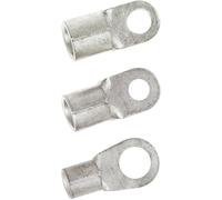 Cosse à oeillet LAPP KB1-8R DIN 46234 63204075 Section max.: 1.50 mm² Ø du trou: 8.4 mm non isolé métal 100 pc(s)