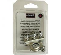 Cosse batterie double anneau + - Réf. EBD0506