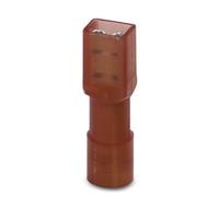 Cosse clip 2.8 mm x 0.5 mm Phoenix Contact C-SCFFI 1,5/2,8X0,5 3240534 180 ° entièrement isolé rouge 50 pc(s)