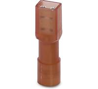 Cosse clip 4.8 mm x 0.5 mm Phoenix Contact C-SCFFI 1,5/4,8X0,5 3240536 180 ° entièrement isolé rouge 50 pc(s)