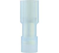 Cosse clip 4.8 mm x 0.5 mm Vogt Verbindungstechnik 396505 180 ° entièrement isolé bleu