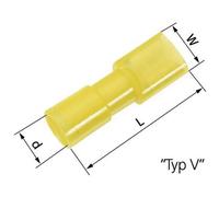 Cosse clip 6.3 mm x 0.8 mm LAPP L-RC 63 V 61794971 180 ° entièrement isolé