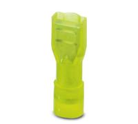 Cosse clip 6.3 mm x 0.8 mm Phoenix Contact C-SCFFI 6/6,3X0,8 3240541 180 ° entièrement isolé jaune 25 pc(s)
