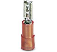 Cosse clip 6.3 mm x 0.8 mm Phoenix Contact C-SCFI 1,5/6,3X0,8 3240052 180 ° partiellement isolé rouge 100 pc(s)