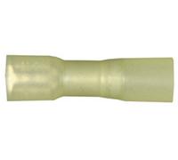 Cosse clip 6.3 mm x 0.8 mm Vogt Verbindungstechnik 3967h avec gaine thermorétractable 180 ° entièrement isolé jaune