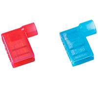 Cosse clip 6.3 mm x 0.8 mm Weidmüller WFSKHV/0,5-1,05 1491960000 entièrement isolé rouge 100 pc(s)