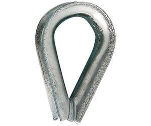 Cosse-cur standard - base l : 11 mm - acier zingué