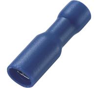 Cosse cylindrique femelle TRU COMPONENTS FRD1.25-156 1572195 0.50 mm² 1.50 mm² Ø de la broche: 4 mm entièrement isolé rouge 100