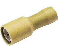 Cosse cylindrique femelle Vogt Verbindungstechnik 3917S 4 mm² 6 mm² Ø de la broche: 5 mm entièrement isolé jaune