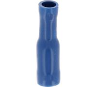 Cosse Cylindrique Isolée Femelle Non Renforcée en Boîte, 4mm Diamètre, 1 à 2.5mm2, Lot de 50