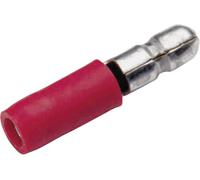 Cosse cylindrique mâle Cimco 180300 0.50 mm² 1 mm² Ø de la broche: 4 mm partiellement isolé rouge