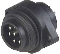 Cosse cylindrique mâle Série (connecteur rond): CA Hirschmann CA 6 GS 932 326-100-1 embase mâle Nombre total de pôles: 6 + PE