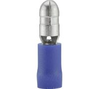 Cosse cylindrique mâle Vogt Verbindungstechnik 3921S 1.50 mm² 2.50 mm² Ø de la broche: 5 mm partiellement isolé bleu