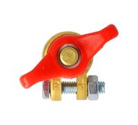 Cosse de batterie en Laiton - Papillon Rouge (+) M6
