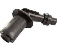 Cosse de bougie d'allumage Pipette noire Motoforce en plastique avec long connecteur 45
