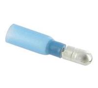 cosse electrique male ronde bleue de 4 thermoretractable 10 cosses - Oc-pro G
