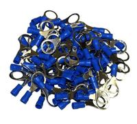 COSSE ELECTRIQUE RONDE A OEIL 10 MM BLEU - FIL 1.5 à 2.5 - 100 COSSES