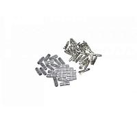 Cosse electrique ronde male 3,5 avec isolant (x25)