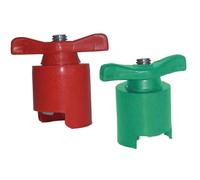 cosse robinet de batterie rouge + verte type arelco -