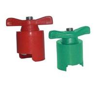 COSSE ROBINET DE BATTERIE ROUGE + VERTE TYPE ARELCO