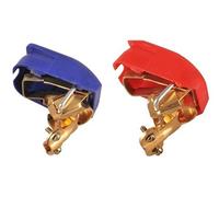 cosses batterie rapides - lot de 2 cosses 1 positive et 1 negative -