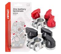 COSSES DE BATTERIE X2 EN ZINC 800 AMP 3 ENTREES AMIO