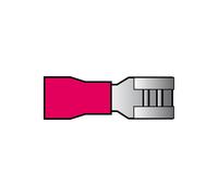 Cosses De Cables 741 Rouge 10pcs
