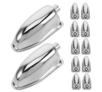 Cosses de remplacement de caisse claire en métal, support à extrémité unique for pièces de grosse caisse, accessoires, matériel Durable, Instrument de Percussion, 12 pièces