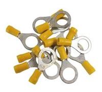 cosses electriques a oeil de 12 jaunes sachet de 25 cosses - Oc-pro G