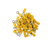 cosses electriques a oeil de 5 jaunes sachet de 50 cosses -