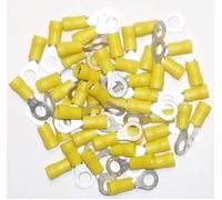 COSSES ELECTRIQUES A OEIL DE 6 JAUNES SACHET DE 50 COSSES