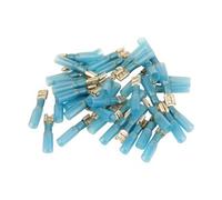 cosses electriques femelles bleues thermoretractables 40 cosses -