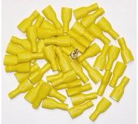 COSSES ELECTRIQUES FEMELLES JAUNES 9.5 SACHET DE 50 COSSES