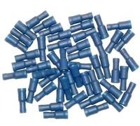 COSSES ELECTRIQUES FEMELLES RONDES BLEUES 5 - SACHET DE 50 COSSES